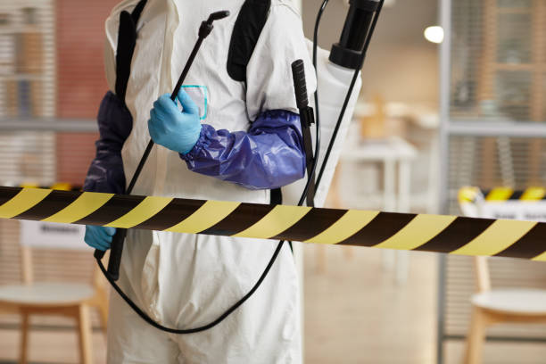 Professional Infectious Disease Decontamination technician working in Leander, TX